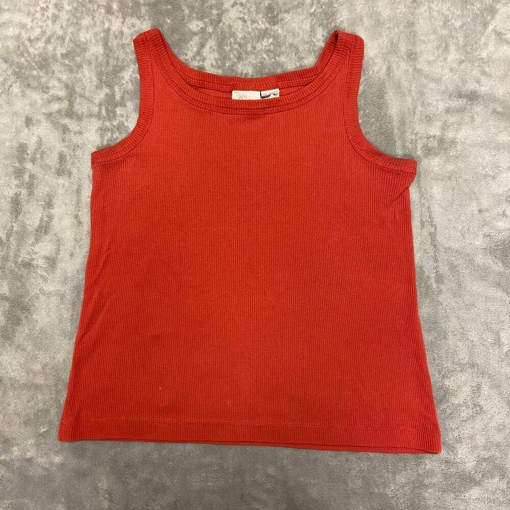 Fiorlini International Red Ribbed Tank